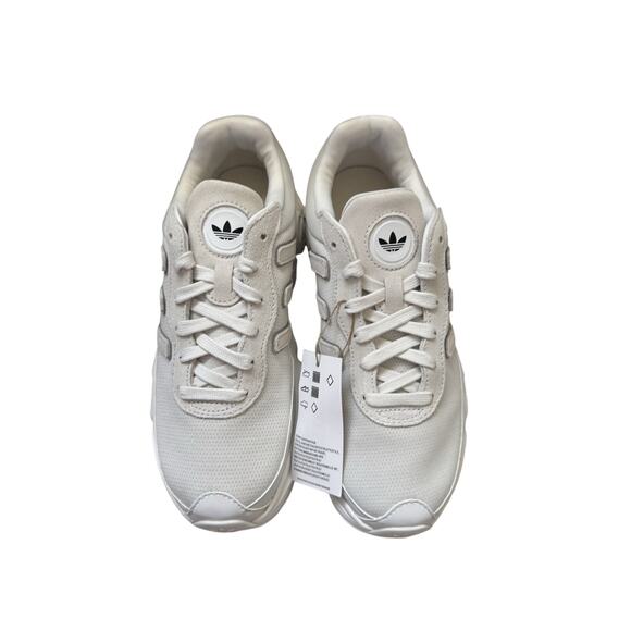 adidas AdiFOM Megaride Shoe Crystal White Black Siver Casual Junior 6.5 NEW main image 7